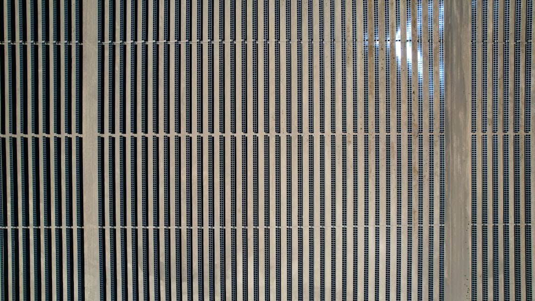 Solar panels in Arizona desert